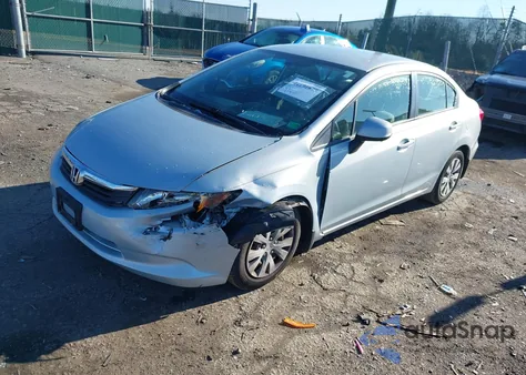 2012 Honda Civic Lx z USA, uszkodzony, nr VIN JHMFB2F56CS002104